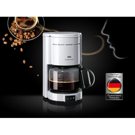 Braun Aromaster Classic KF 47 Kaffemaskine Hvid
